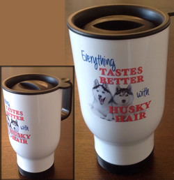 Husky Hair Thermal Mug